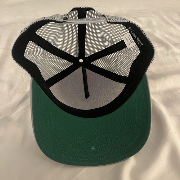 Linksoul Art Edition Waimea Water Color Hat SnapBack  Mesh White Gray Golf - Picture 6 of 7